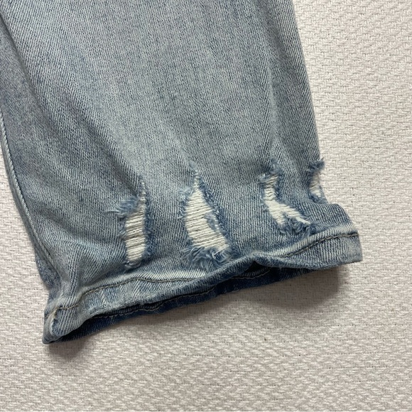 Altar’d State Vervet Denim Jeans Light Wash Distressed Stretch Women’s Size 29 - Picture 5 of 12